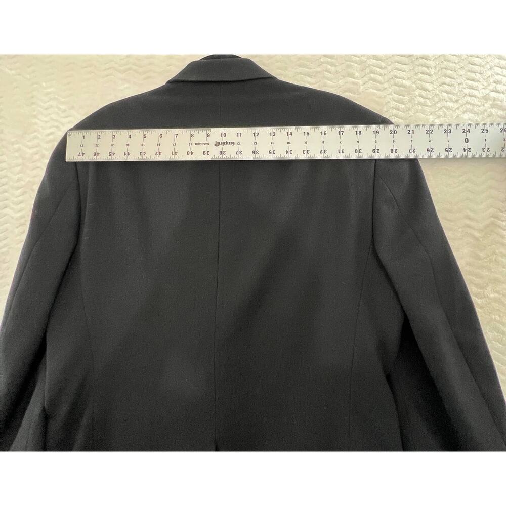 Chereskin Cashmere Wool Silk Black Blazer Jacket Sport Coat Mens 42 Long - Picture 8 of 11